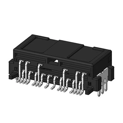Conector de 16 pinos macho e fêmea